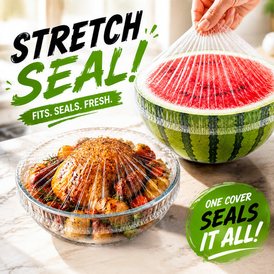 ⏳LAST DAY SALE!🔥Disposable Stretch Food Covers for Bowls & Plates