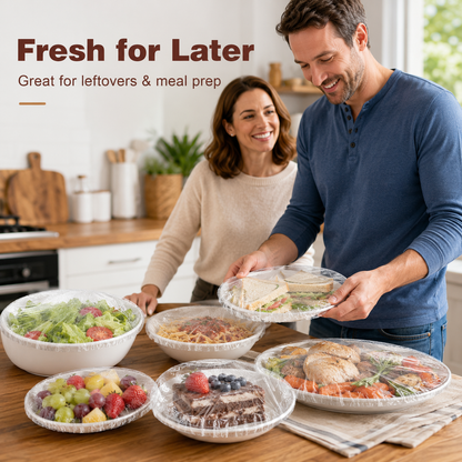 ⏳LAST DAY SALE!🔥Disposable Stretch Food Covers for Bowls & Plates
