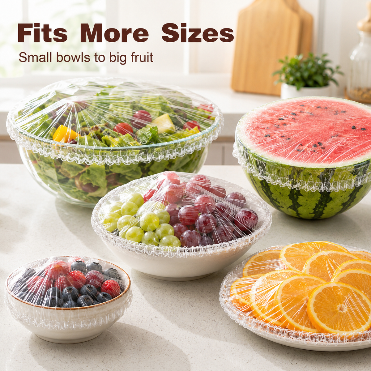 ⏳LAST DAY SALE!🔥Disposable Stretch Food Covers for Bowls & Plates