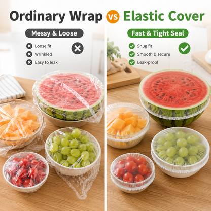 ⏳LAST DAY SALE!🔥Disposable Stretch Food Covers for Bowls & Plates