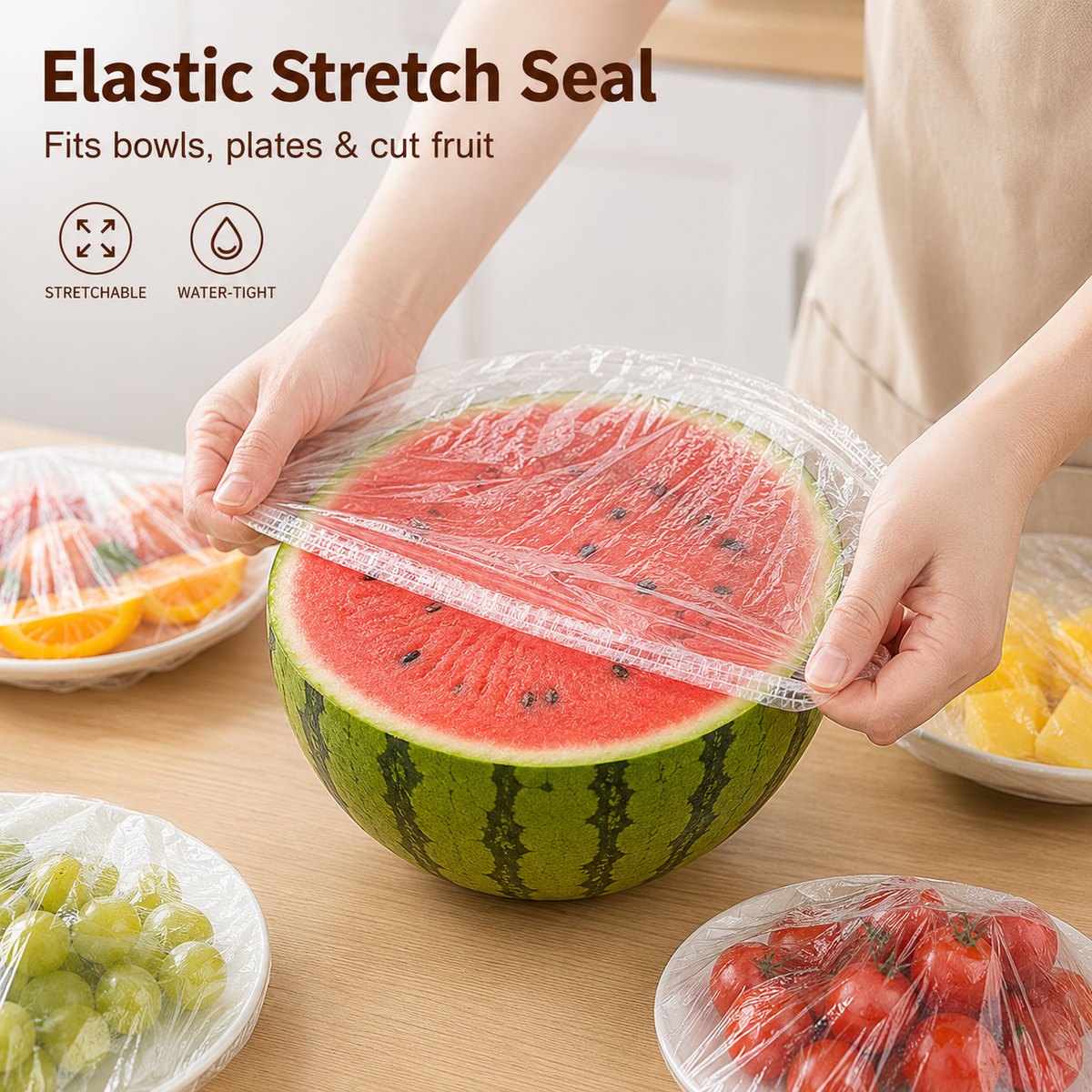 ⏳LAST DAY SALE!🔥Disposable Stretch Food Covers for Bowls & Plates