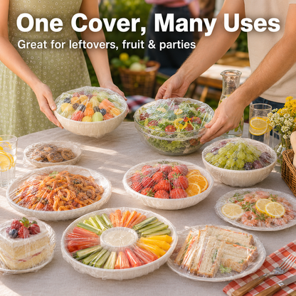 ⏳LAST DAY SALE!🔥Disposable Stretch Food Covers for Bowls & Plates