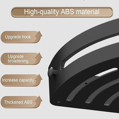🔥 Bathroom Storage Upgrade 🚿 No-Drill Triangle Shower Caddy with Strong Adhesive & Fast Drainage